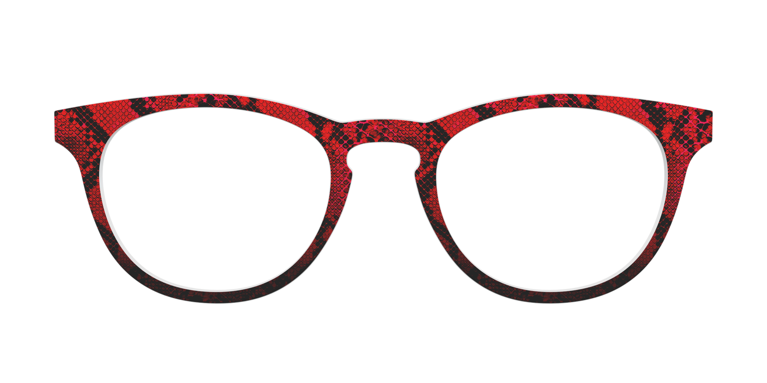 The Statement Snakeskin - Front Top Image - Pair Eyewear