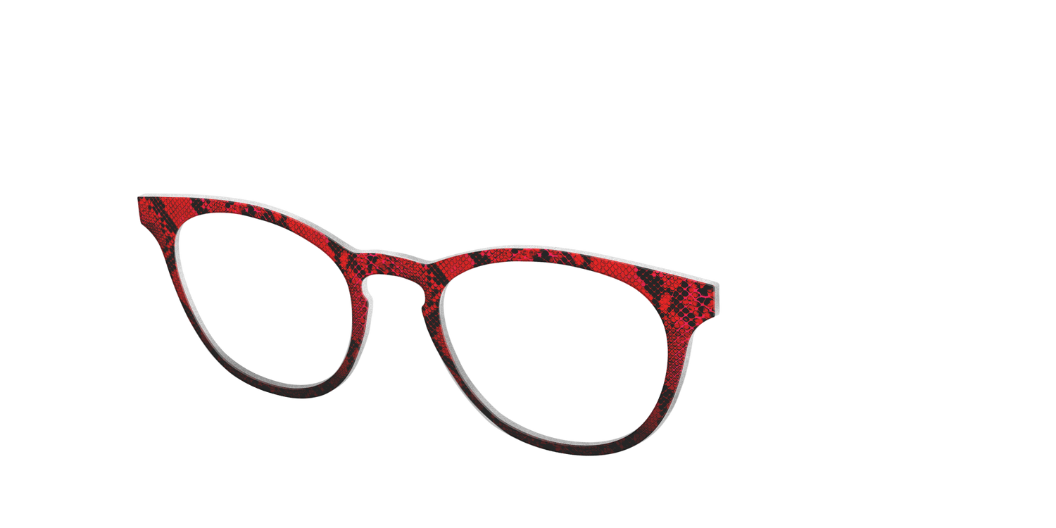 The Statement Snakeskin - Angle Top Image - Pair Eyewear