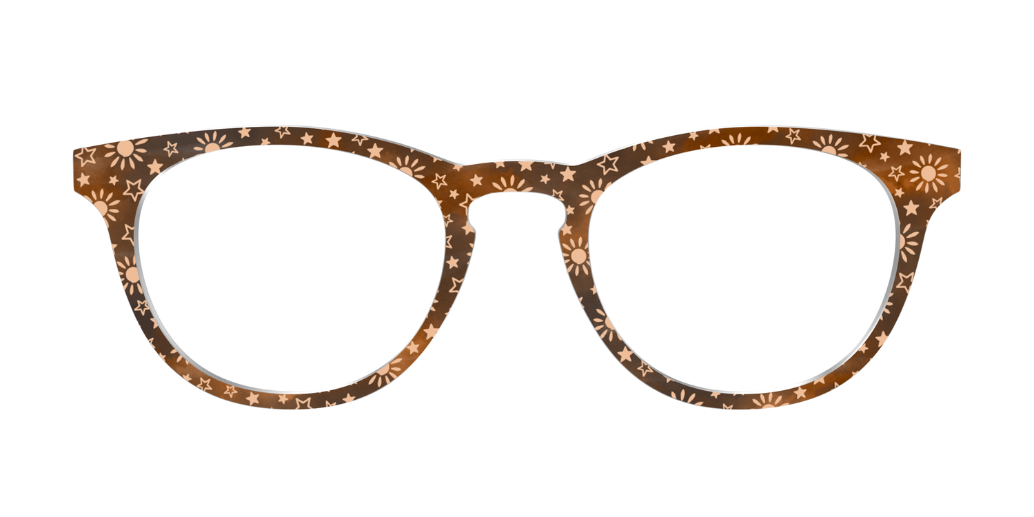 The Sunburst Scatter - Front Top Image - Pair Eyewear