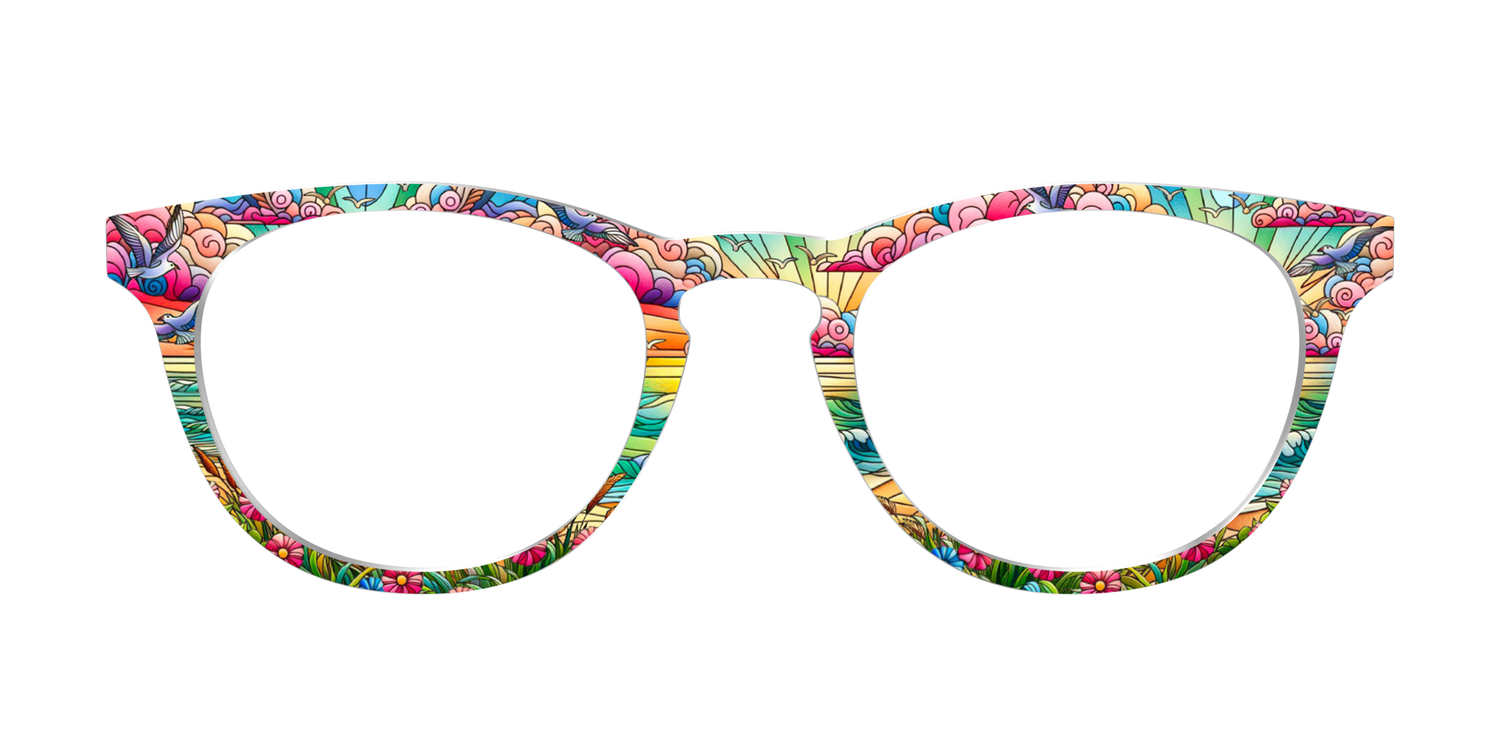 The Sun-Drenched Stained Glass - Front Top Image - Pair Eyewear