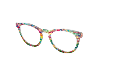 The Sun-Drenched Stained Glass - Angle Top Thumbnail - Pair Eyewear