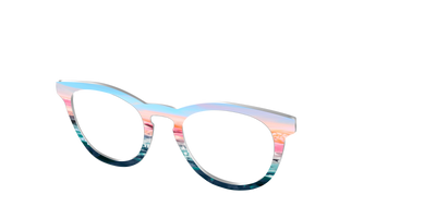 The Sunset Seashore - Angle Top Thumbnail - Pair Eyewear