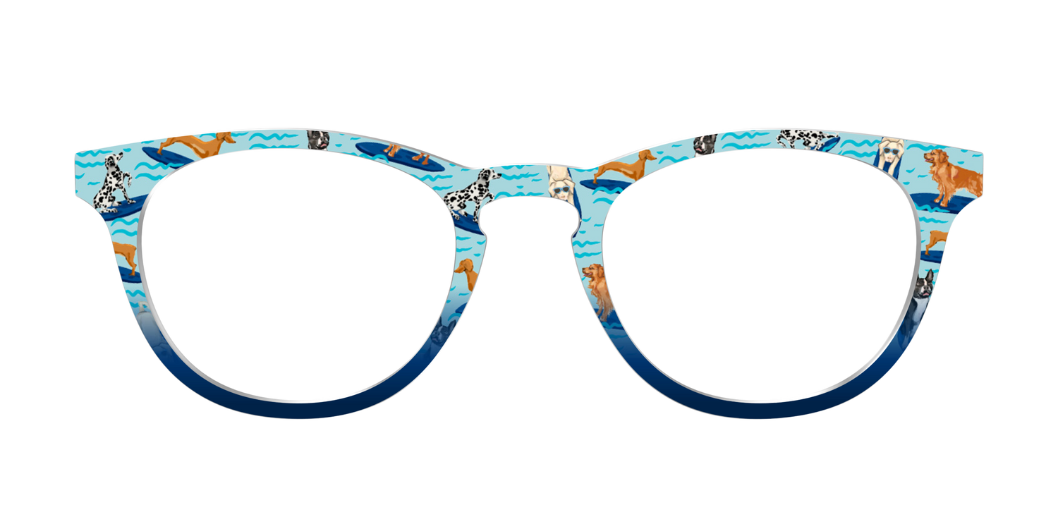 The Surf's Up Pups - Front Top Image - Pair Eyewear