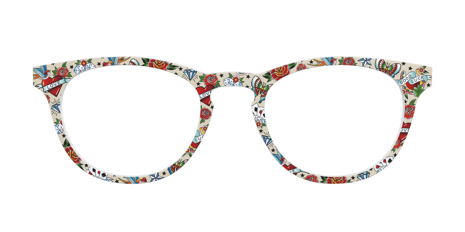 The Tattooed Floral - Front Top Image - Pair Eyewear
