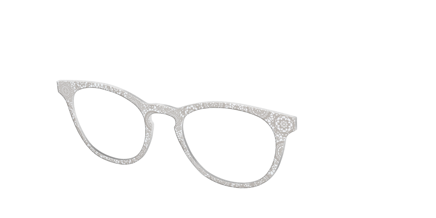 The Taupe Medallion Lace - Angle Top Image - Pair Eyewear
