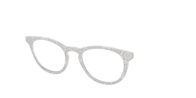 The Taupe Medallion Lace - Angle Top Thumbnail - Pair Eyewear