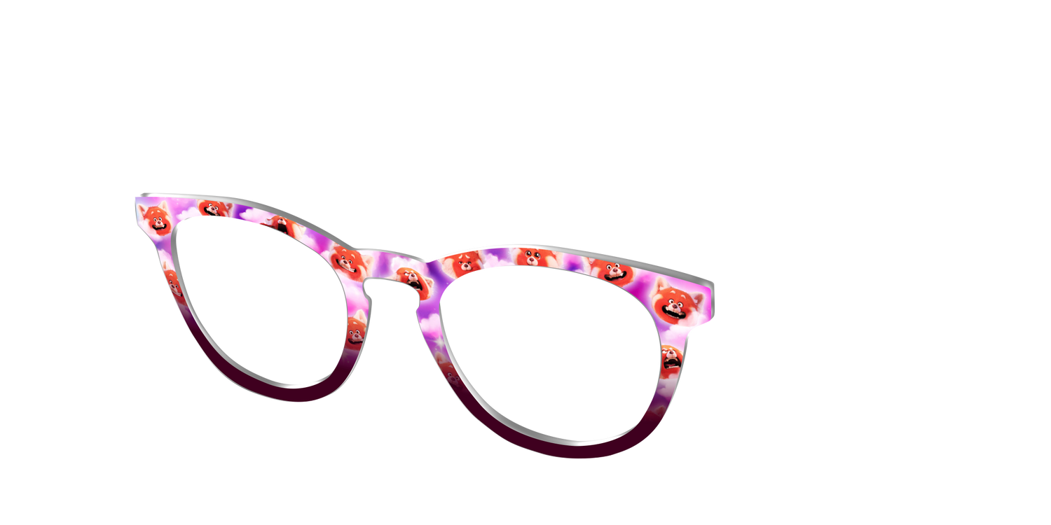 Turning Red - Angle Top Image - Pair Eyewear