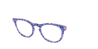 The Two-Toned Coral - Angle Top Thumbnail - Pair Eyewear