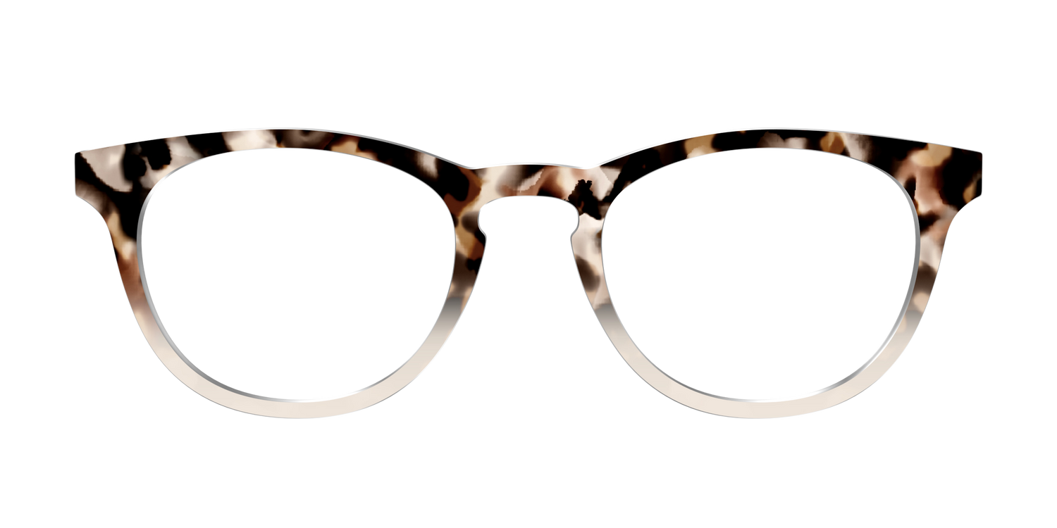 The Vanilla Latte Tortoise - Front Top Image - Pair Eyewear