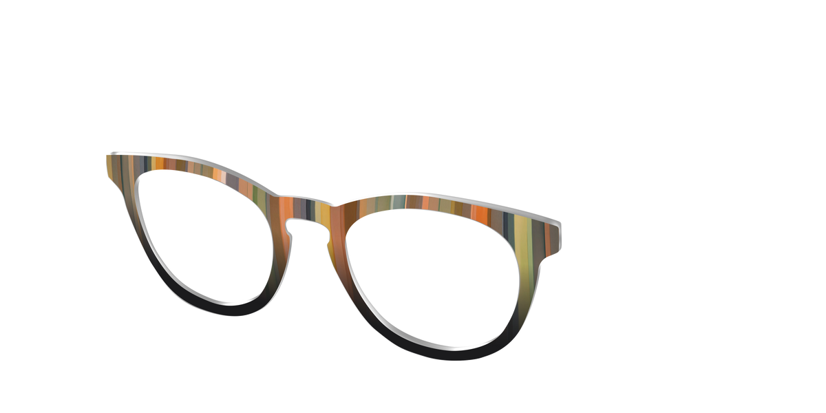 The Verdant Stripes - Angle Top Image - Pair Eyewear