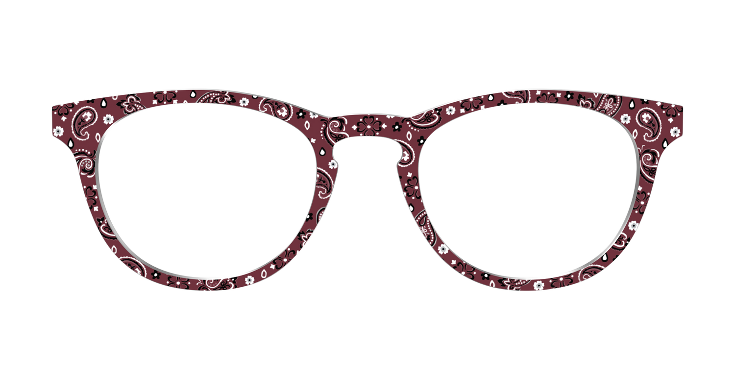 The Western Paisley - Front Top Image - Pair Eyewear
