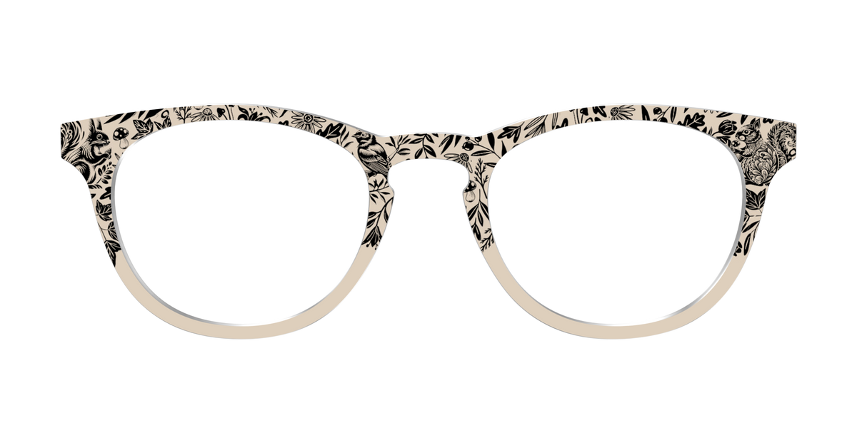 The Woodcut Squirrels - Front Top Image - Pair Eyewear