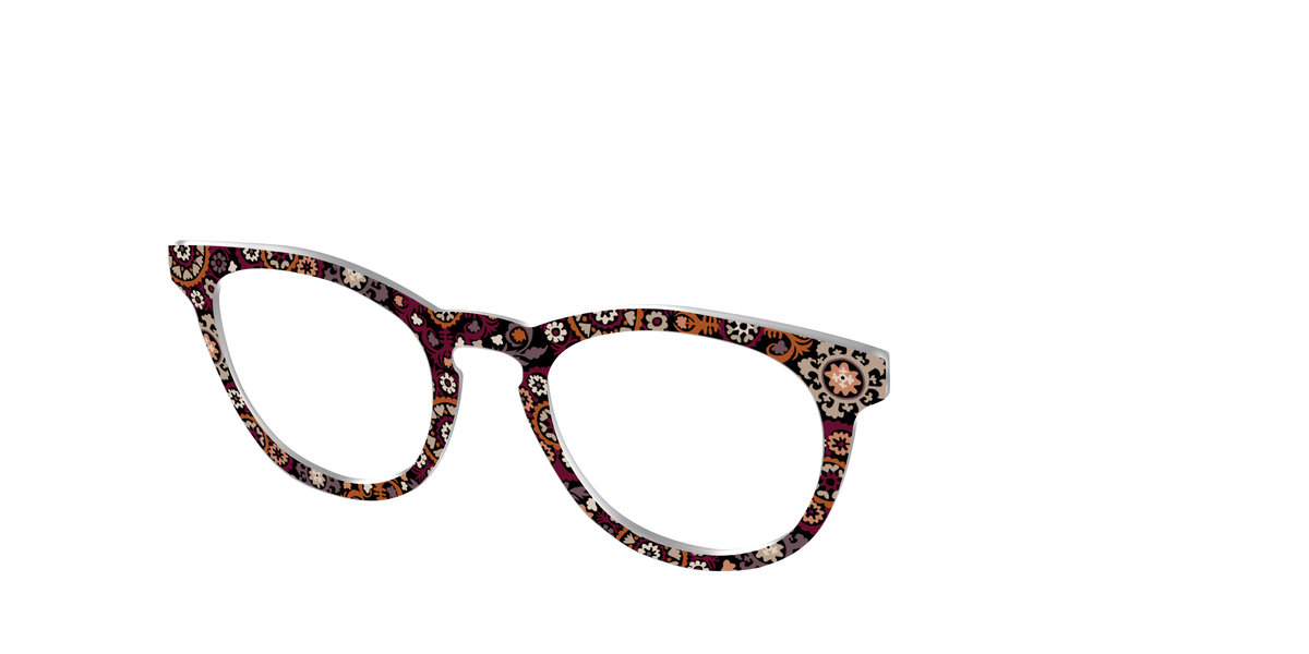 The Woodland Mosaic - Angle Top Image - Pair Eyewear