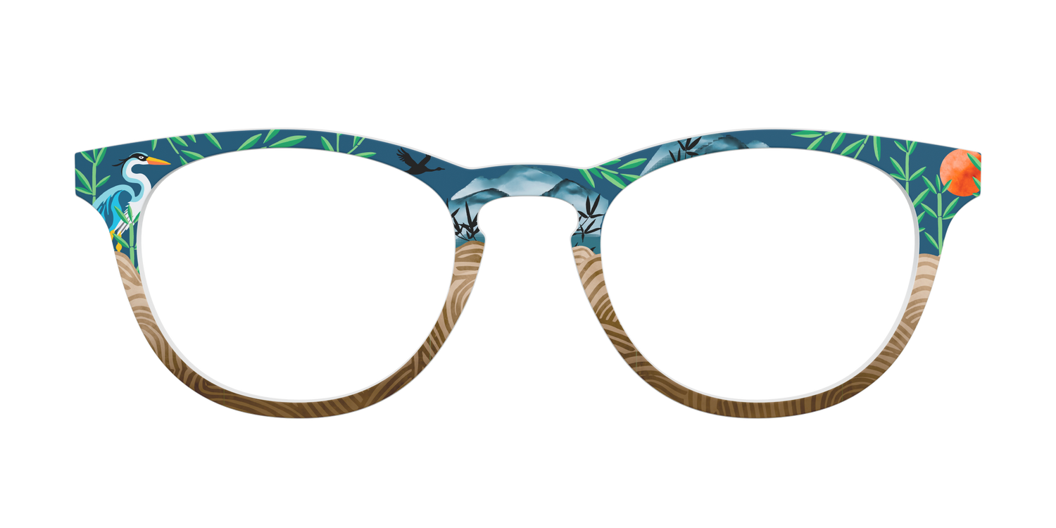 The Zen Garden - Front Top Image - Pair Eyewear