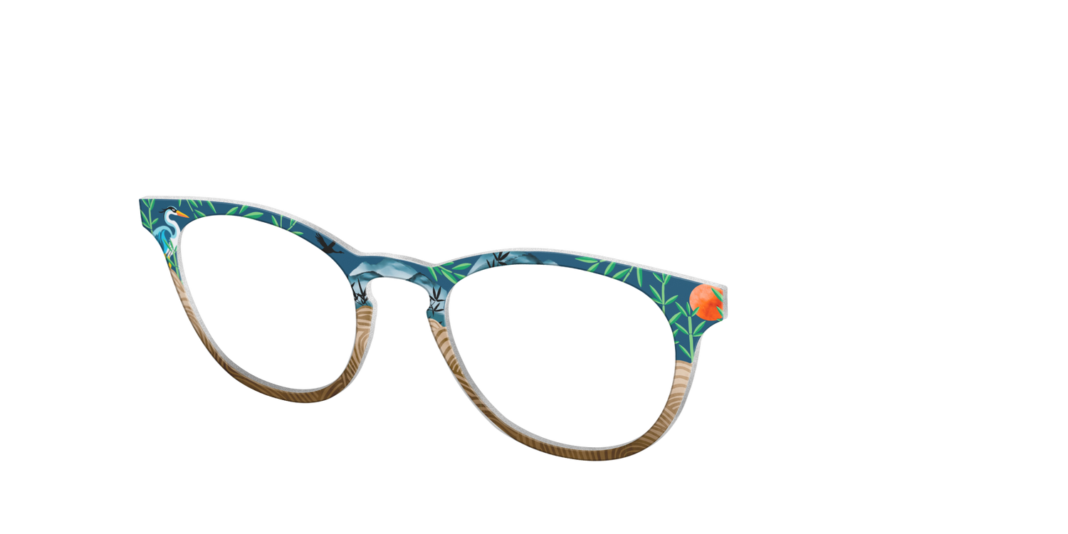 The Zen Garden - Angle Top Image - Pair Eyewear