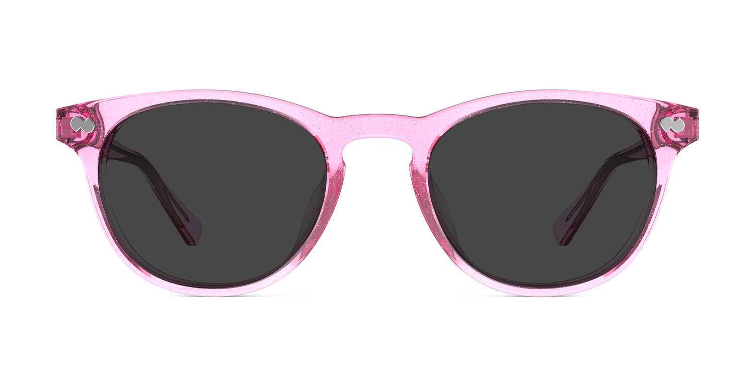 The Serra - Pink Glitter Clear Sun - Carousel1 - Pair Eyewear