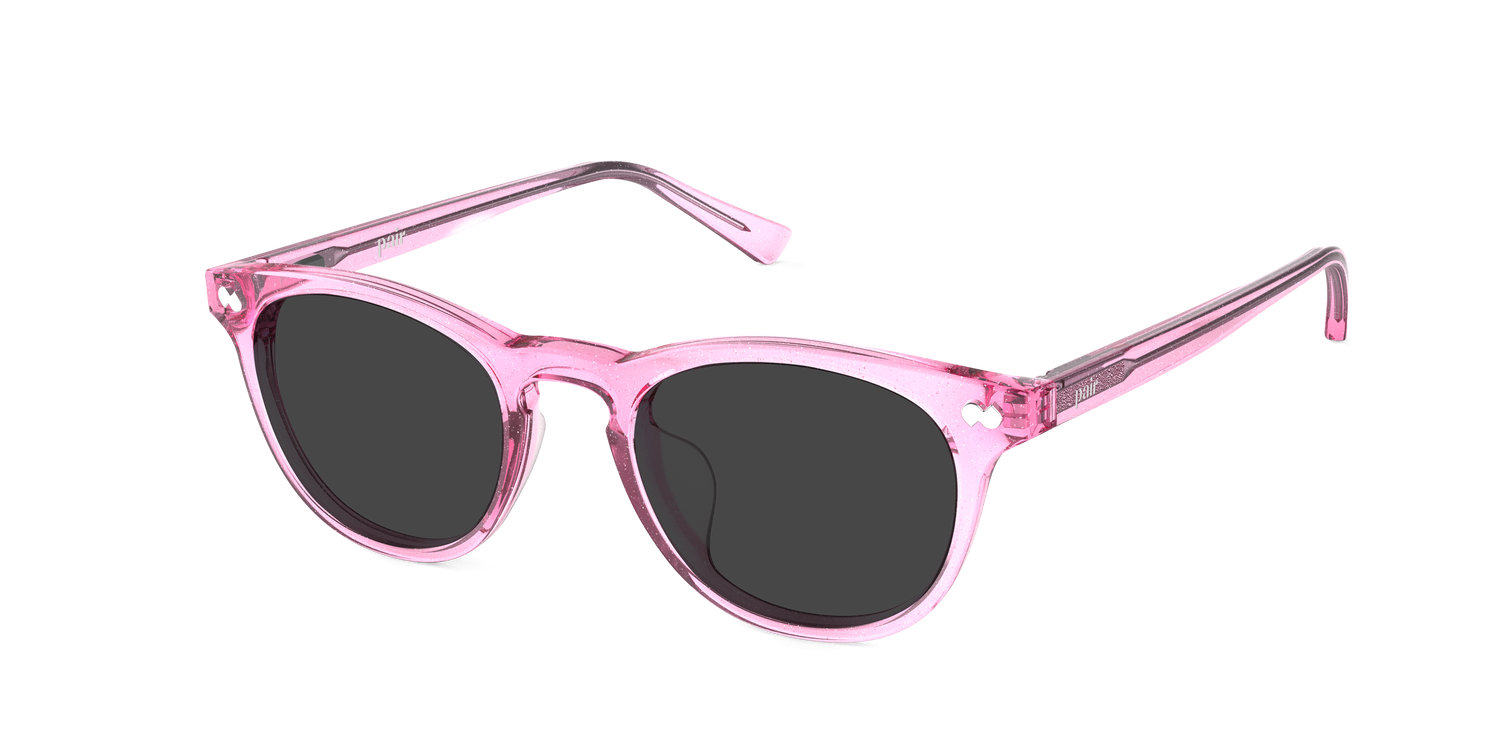The Serra - Pink Glitter Clear Sun - Carousel3 - Pair Eyewear