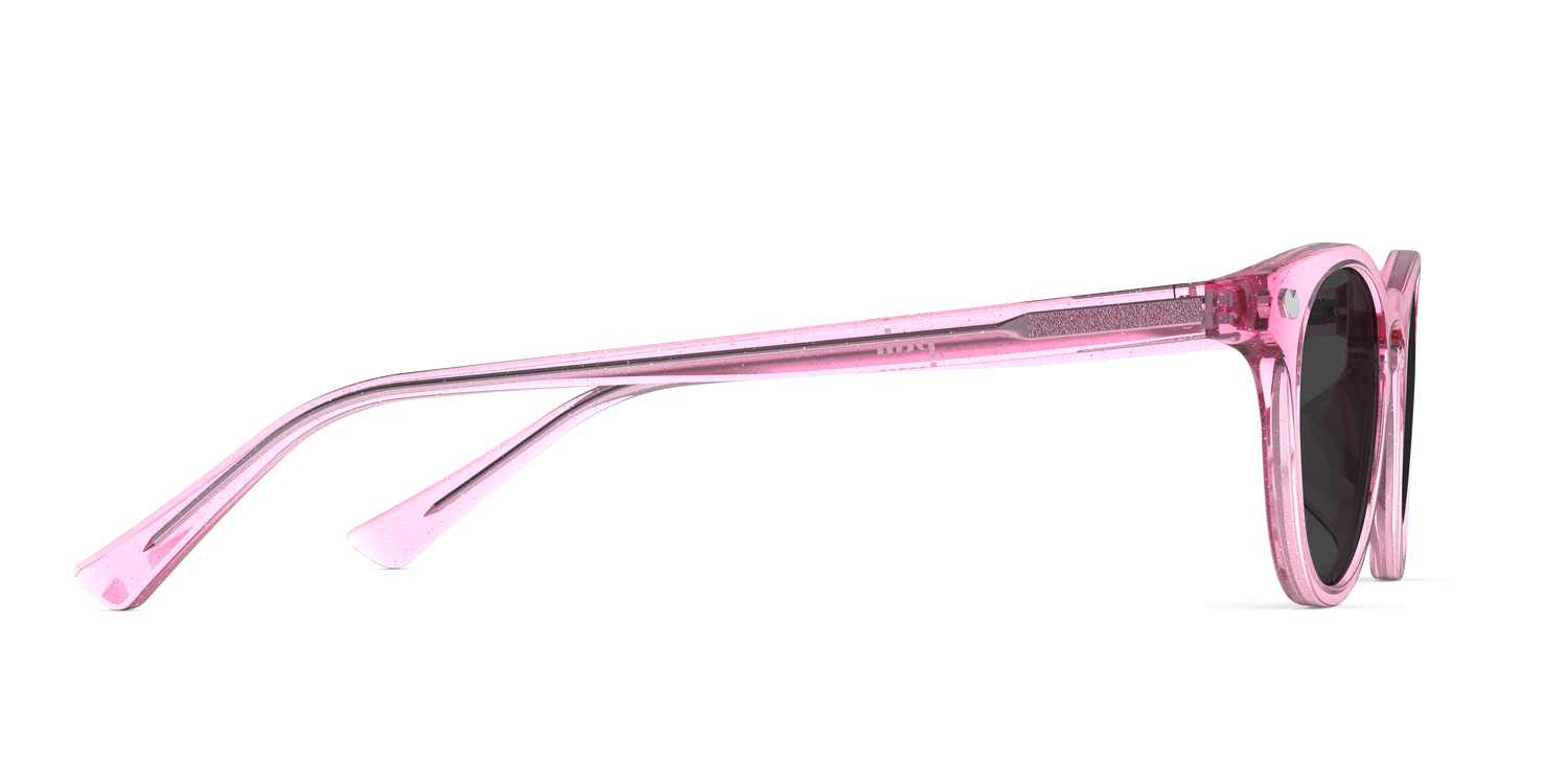 The Serra - Pink Glitter Clear Sun - Carousel5 - Pair Eyewear