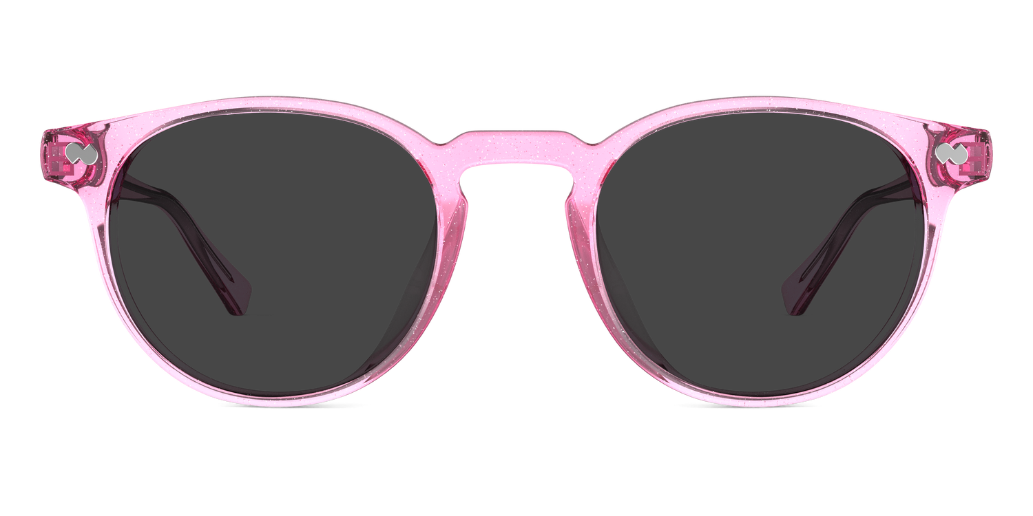 The Soto - Pink Glitter Clear Sun - Carousel1 - Pair Eyewear