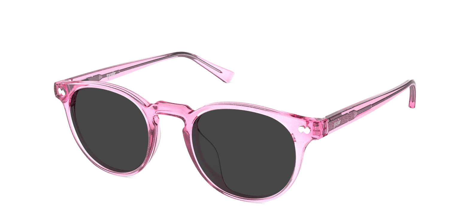 The Soto - Pink Glitter Clear Sun - Carousel3 - Pair Eyewear