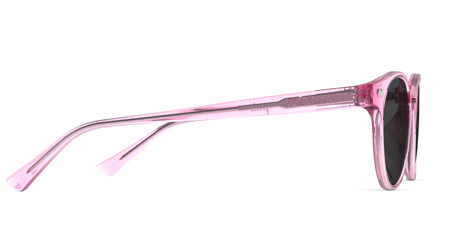 The Soto - Pink Glitter Clear Sun - Carousel5 - Pair Eyewear