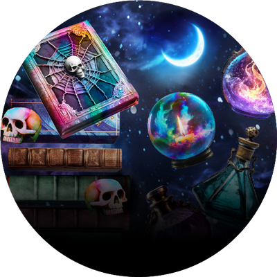 The Black With Celestial Purple lens