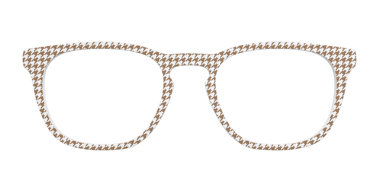 The Acorn Houndstooth - Front Top Image - Pair Eyewear