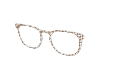 The Acorn Houndstooth - Angle Top Thumbnail - Pair Eyewear