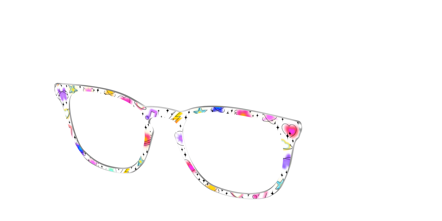 The Airbrushed Icons - Angle Top Image - Pair Eyewear
