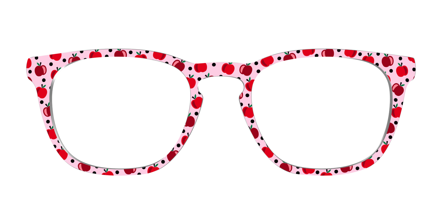 The Apple Polka Dot - Front Top Image - Pair Eyewear