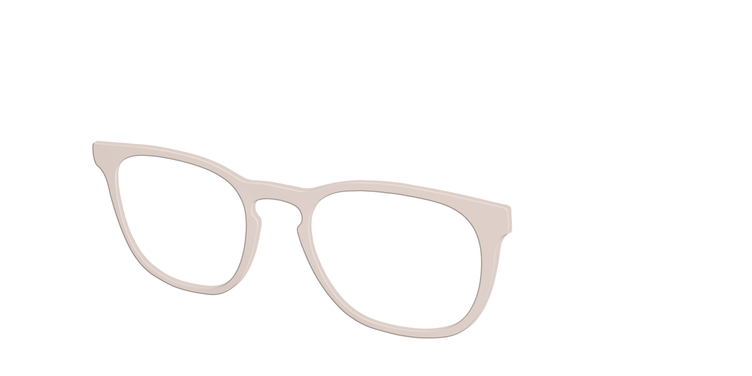 The Beige - Angle Top Image - Pair Eyewear