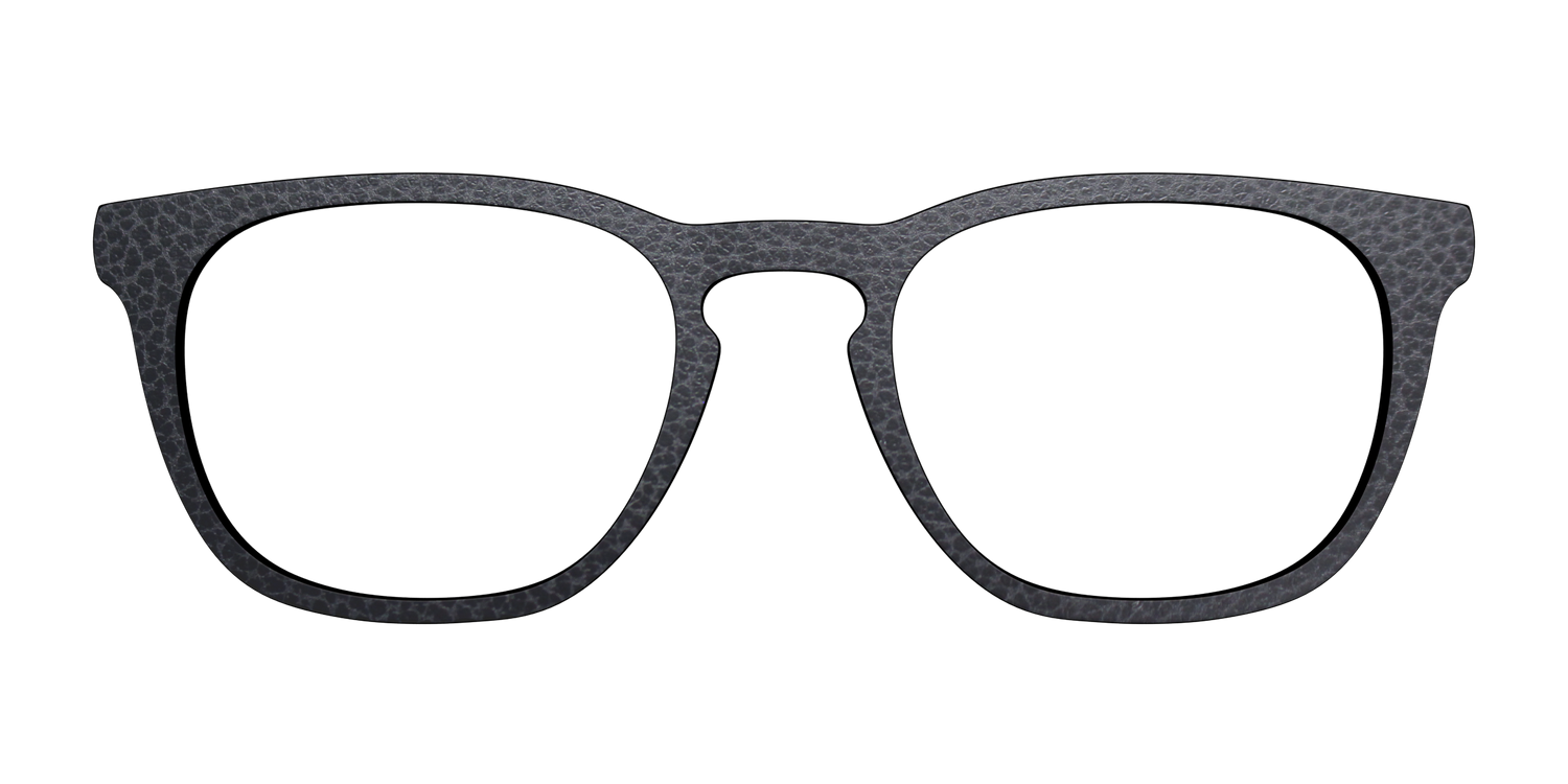 The Black Leather - Front Top Image - Pair Eyewear