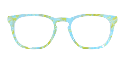The Blue Lemonade Pearl Marble - Front Top Thumbnail - Pair Eyewear