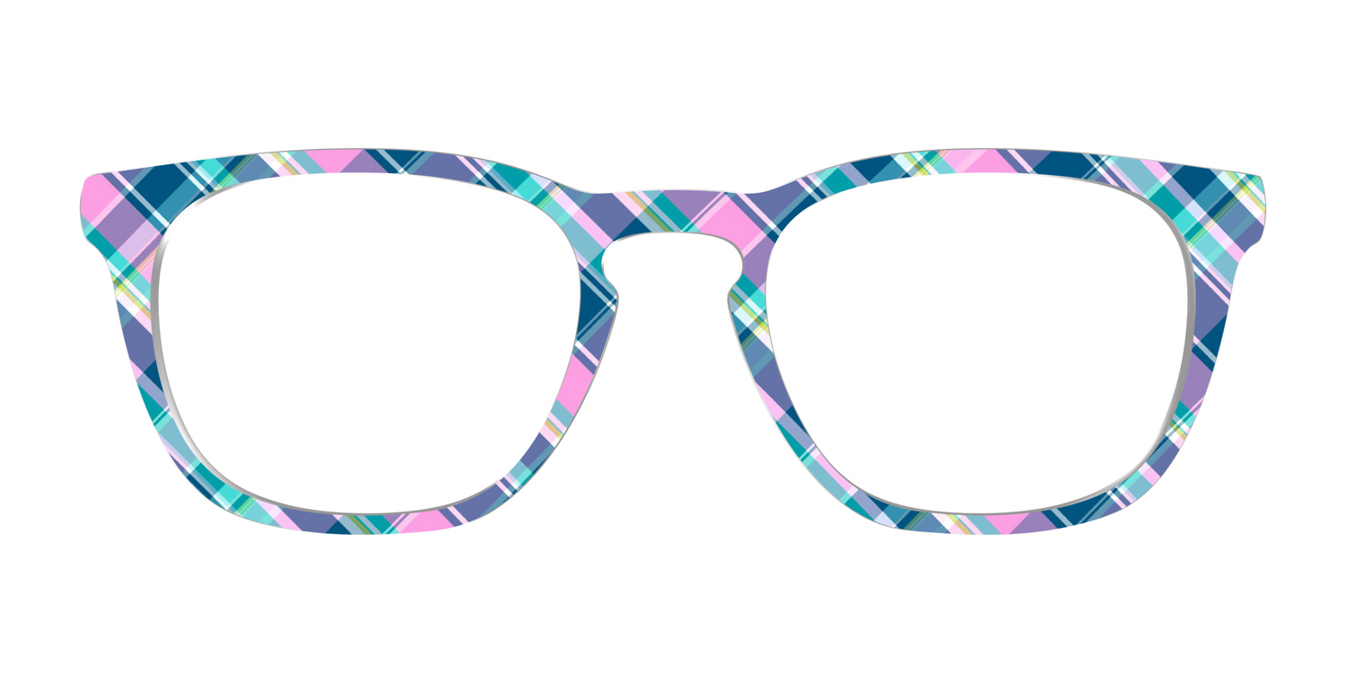 The Breezy Plaid - Front Top Image - Pair Eyewear