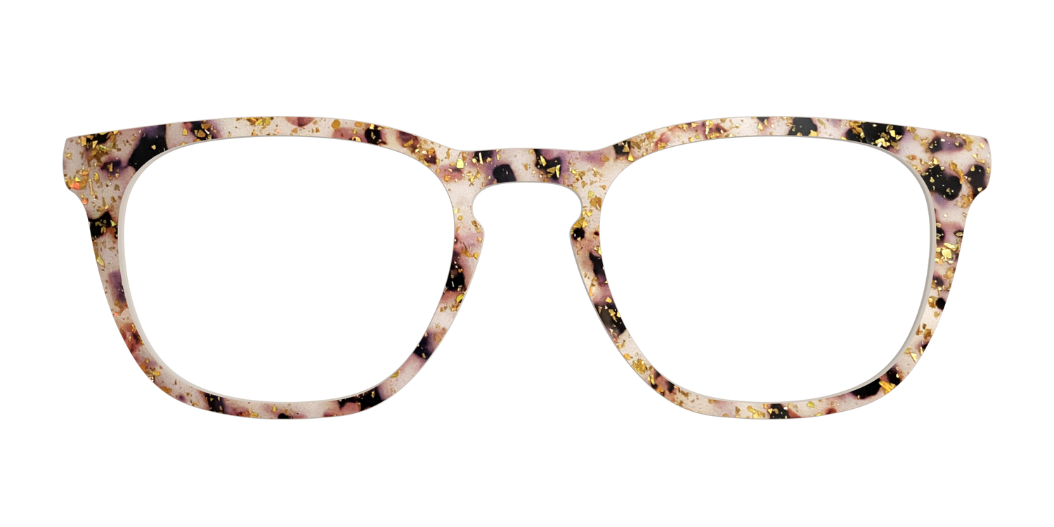 The Buttercream Tortoise with Gold Flakes - Front Top Image - Pair Eyewear