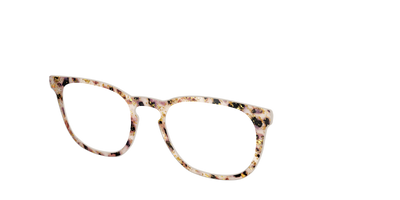 The Buttercream Tortoise with Gold Flakes - Angle Top Thumbnail - Pair Eyewear