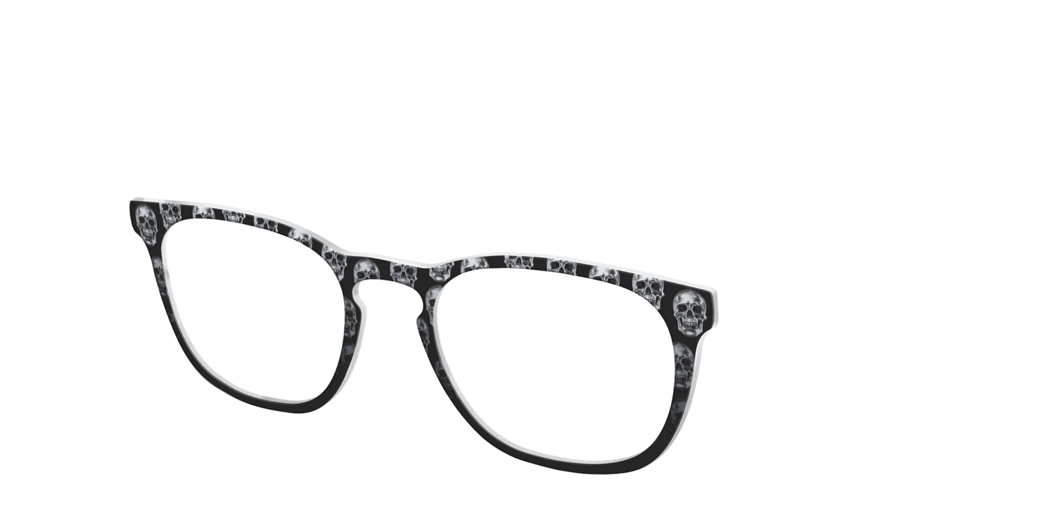 The Chrome Skulls - Angle Top Image - Pair Eyewear