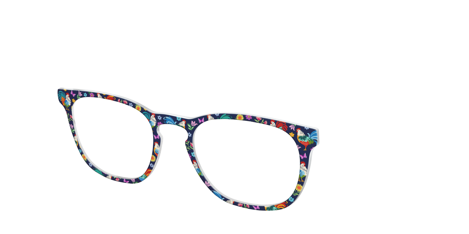 The Cock-a-Doodle-Doo - Angle Top Image - Pair Eyewear