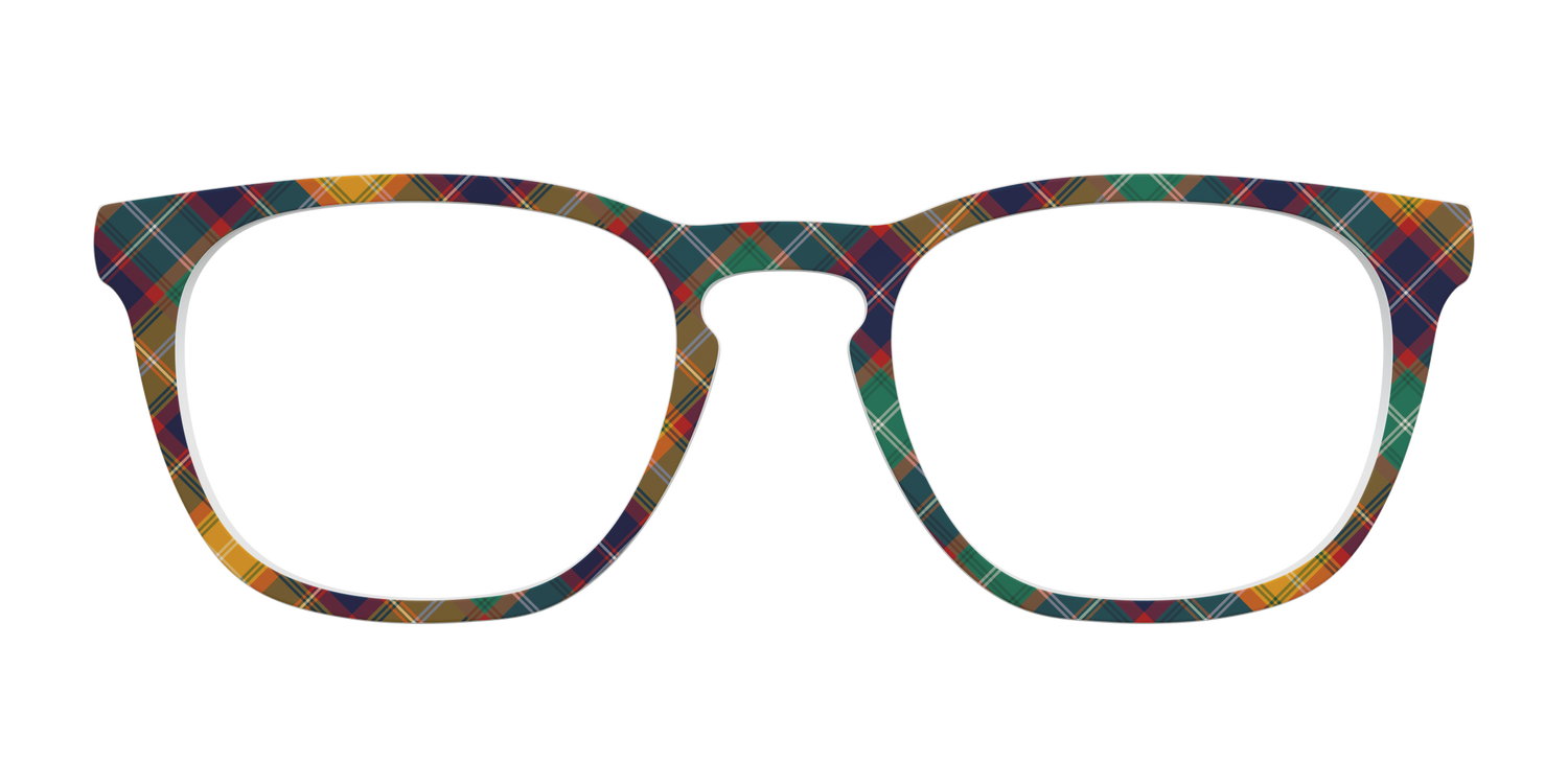 The Collegiate Plaid - Front Top Image - Pair Eyewear