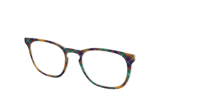 The Collegiate Plaid - Angle Top Thumbnail - Pair Eyewear