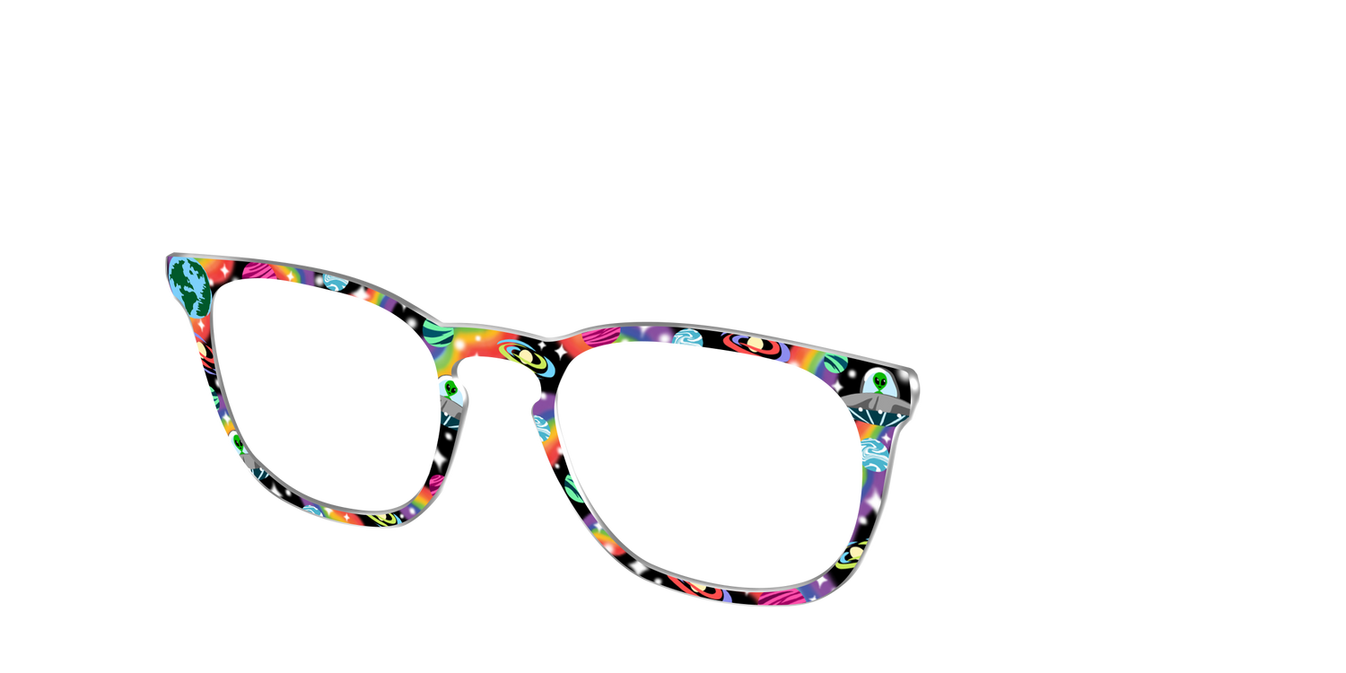 The Cosmic Party - Angle Top Image - Pair Eyewear