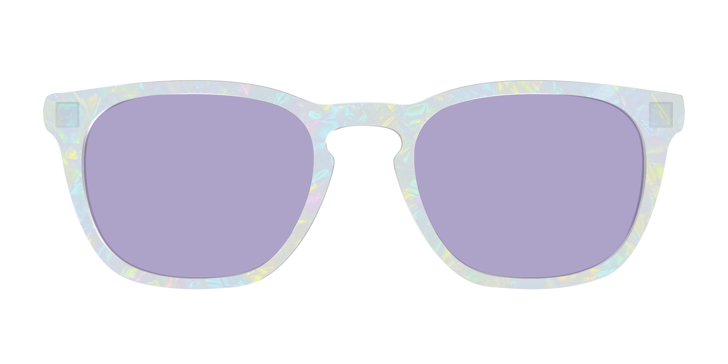 The Dazzling Opal with Celestial Purple Lens - Front Top Image - Pair Eyewear