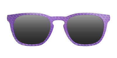 The Polarized Deep Purple Scales Sun Top - Front Top Thumbnail - Pair Eyewear