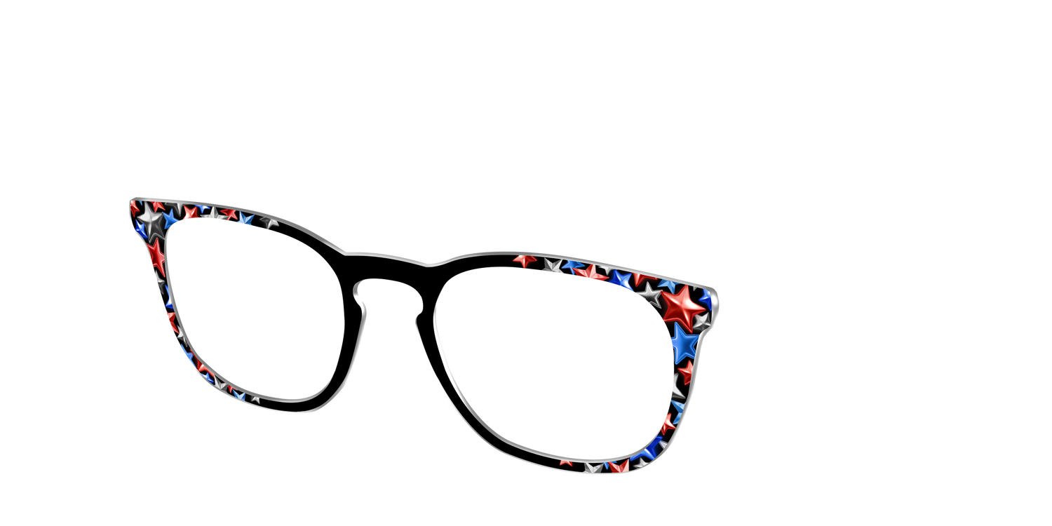 The Dimensional Stars - Angle Top Image - Pair Eyewear