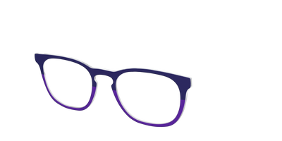 The Eggplant & Grape Split - Angle Top Thumbnail - Pair Eyewear