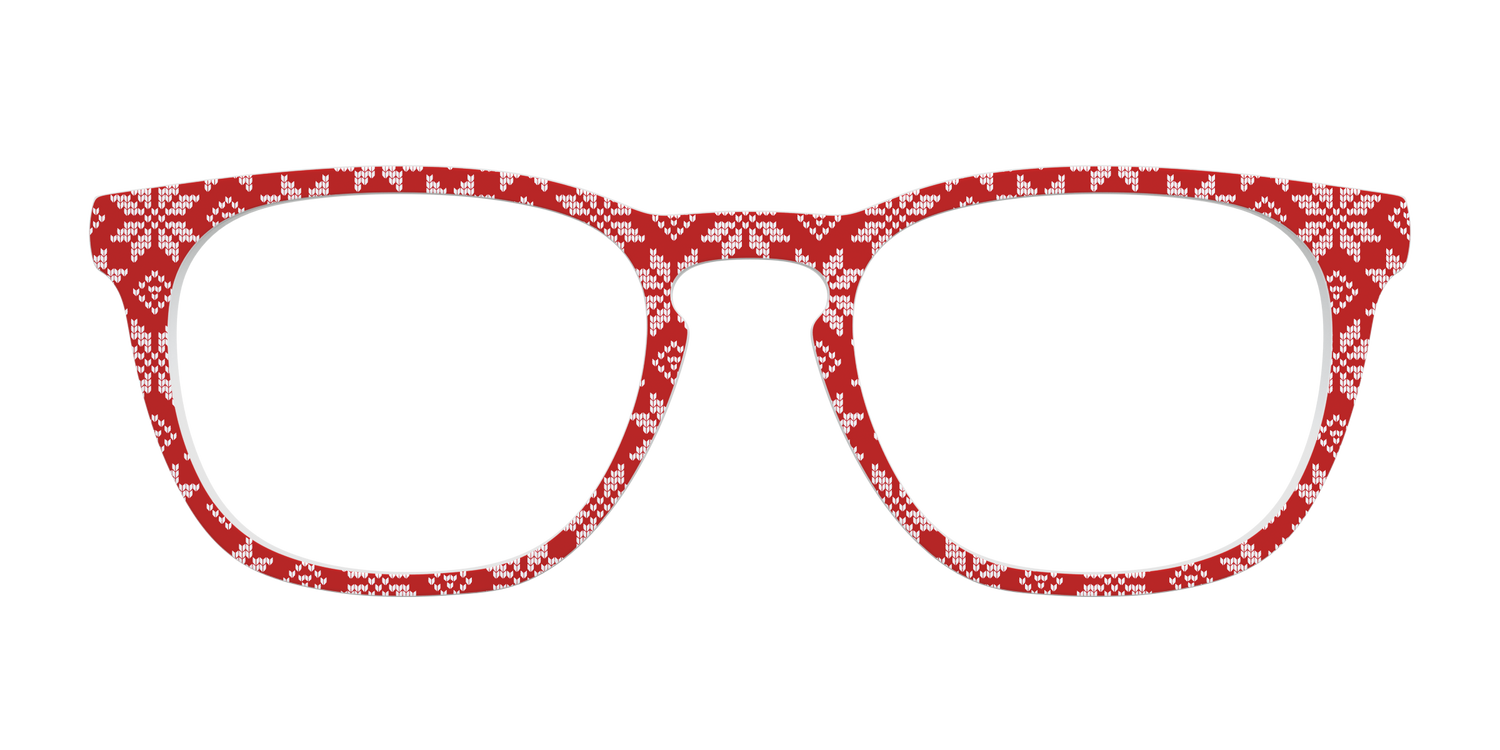 The Fairisle Snowflakes - Front Top Image - Pair Eyewear