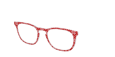 The Fairisle Snowflakes - Angle Top Thumbnail - Pair Eyewear