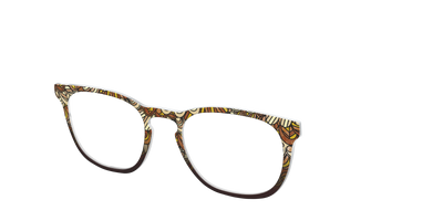 The Feathers Stained Glass - Angle Top Thumbnail - Pair Eyewear