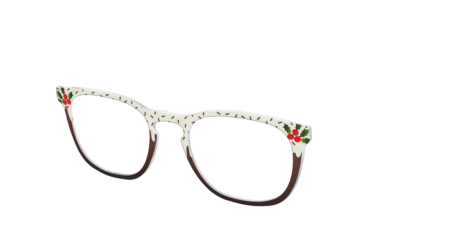 The Figgy Pudding - Angle Top Image - Pair Eyewear
