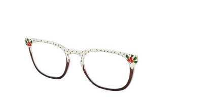 The Figgy Pudding - Angle Top Thumbnail - Pair Eyewear